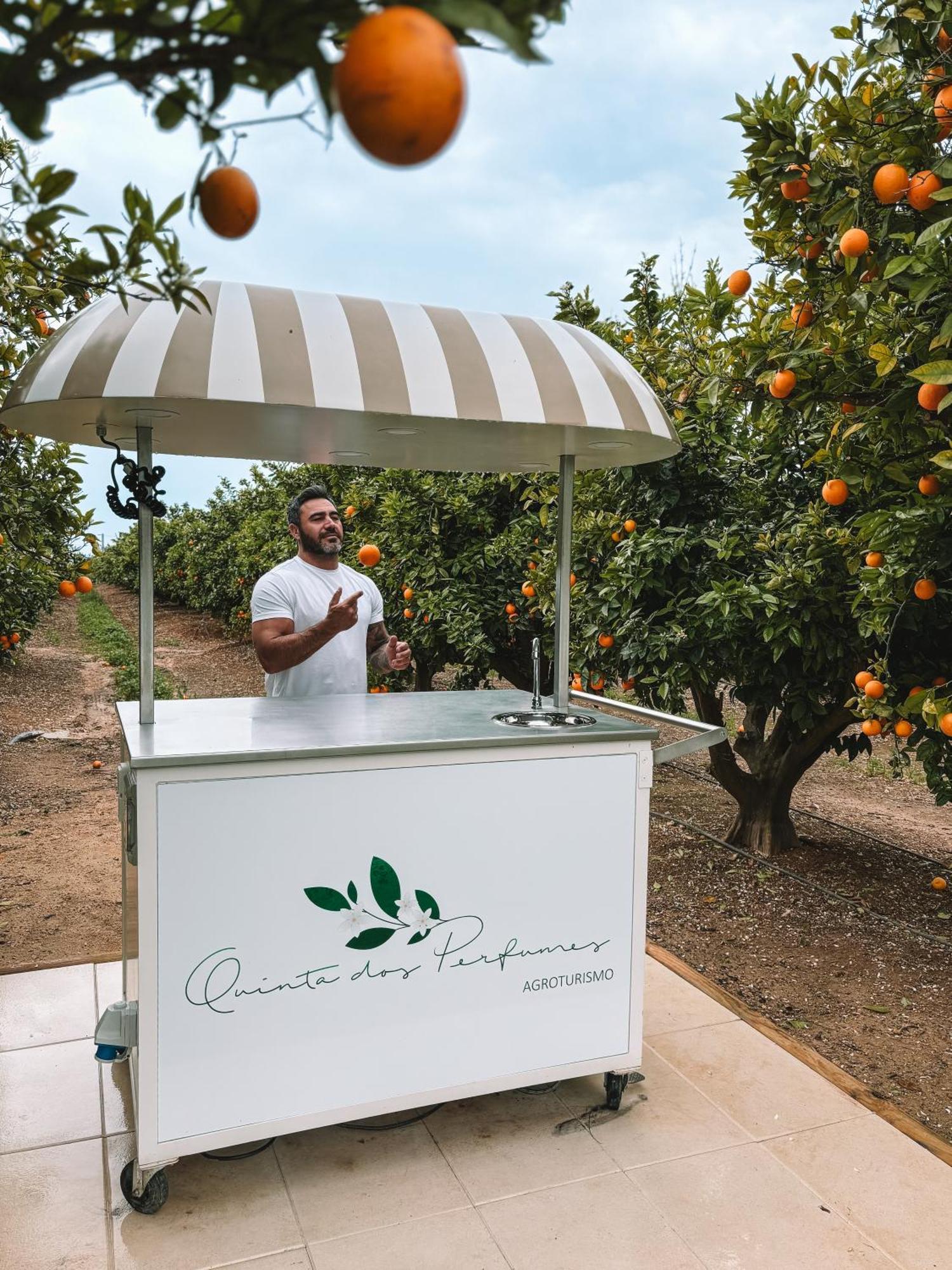 Quinta Dos Perfumes Villa Tavira Exteriör bild