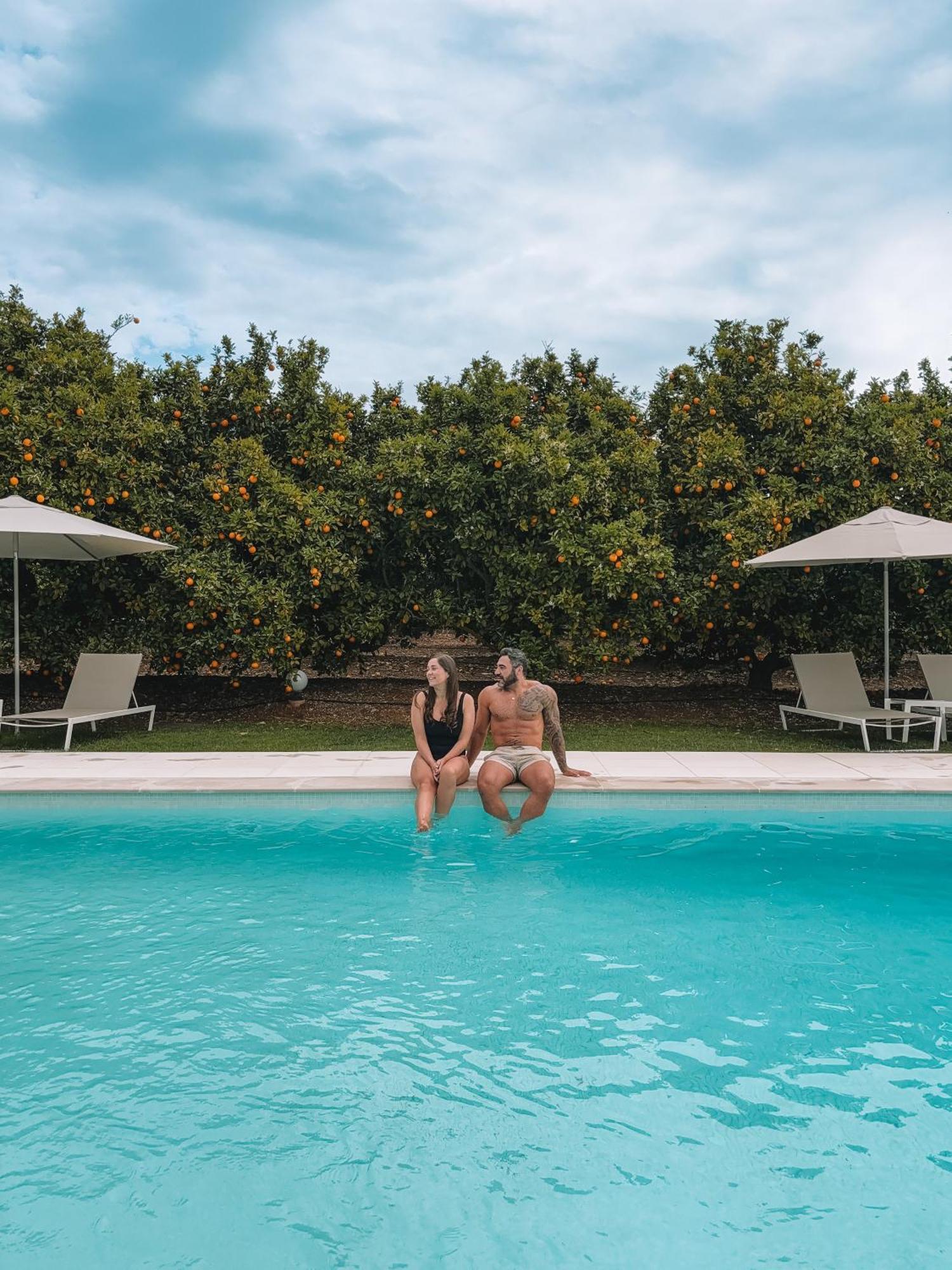 Quinta Dos Perfumes Villa Tavira Exteriör bild